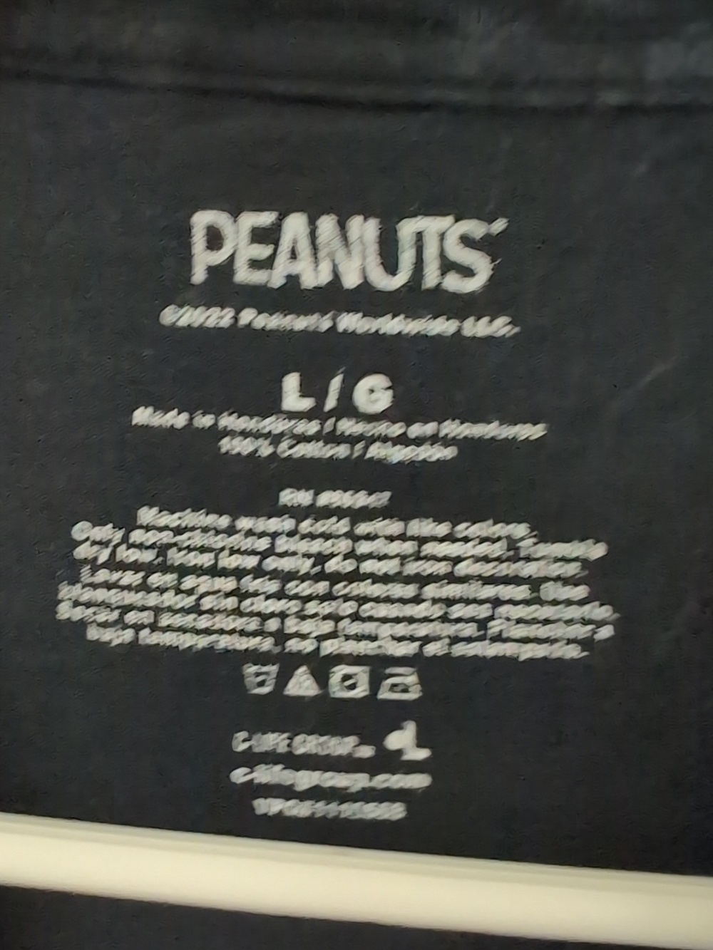 Peanuts Black Halloween Character Tee - Picture 5 of 10